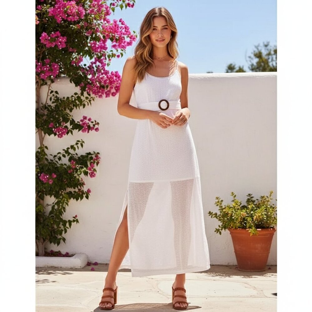 Finders Keepers Coconut Dress Ivory Size Small NWT